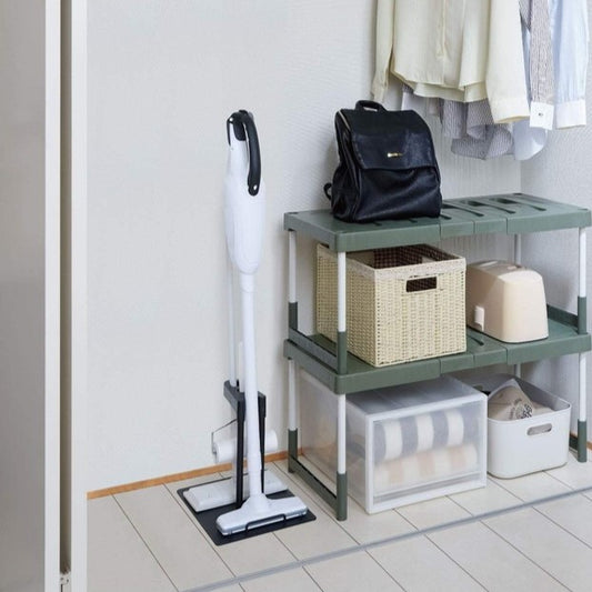 マキタ対応 掃除機スタンド マルチクリーナースタンド コードレスクリーナー スタンド 掃除機収納 スティッククリーナー クリーナースタンド ブラック 黒 おしゃれ CS-MBK 伸晃 Belca