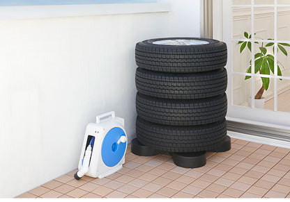 タイヤパレット 日本製 タイヤの直置き防止 湿気対策 すのこ タイヤ収納 耐荷重120kg タイヤラック TP-BK1T 物置 ガレージ 屋外 倉庫 タイヤ 収納庫 横置き プラスチック 伸晃 Belca