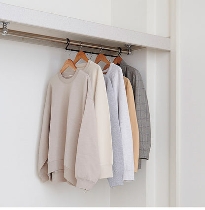 クローゼット ダブル収納ハンガー 衣類の収納量アップ! 吊り下げハンガー 衣類収納 吊り下げハンガー 段違い ハンガーラック 押入れ収納 押入収納 衣類収納 CH-DS1 伸晃 Belca