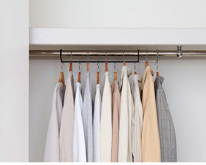 クローゼット ダブル収納ハンガー 衣類の収納量アップ! 吊り下げハンガー 衣類収納 吊り下げハンガー 段違い ハンガーラック 押入れ収納 押入収納 衣類収納 CH-DS1 伸晃 Belca