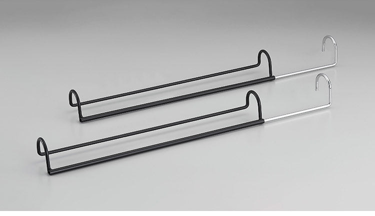 2台セット クローゼット ダブル収納ハンガー 衣類の収納量アップ! 吊り下げハンガー 衣類収納 吊り下げハンガー 段違い ハンガーラック 押入れ収納 押入収納 衣類収納 CH-DS2 伸晃 Belca