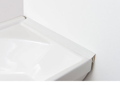 2本セット 日本製 洗面台 隙間パッキン 50cm 抗菌剤入り 差し込むだけ ほこり・水はねガード 洗面 隙間 パッキン キッチン 洗面所 すきまパッキン すき間パッキン 白 ホワイト