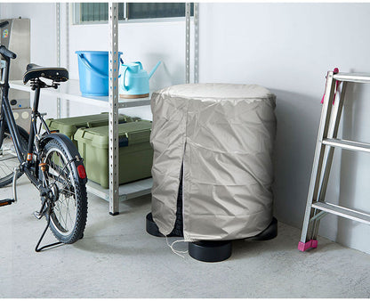 カバー付き タイヤパレット S 保管用セット タイヤの直置き防止 タイヤ収納 耐荷重120kg タイヤラック 物置 ガレージ 屋外 倉庫 タイヤ 収納庫 横置き タイヤカバー 伸晃 Belca