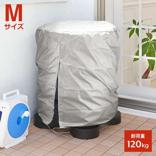 カバー付き タイヤパレット M 保管用セット タイヤの直置き防止 タイヤ収納 耐荷重120kg タイヤラック 物置 ガレージ 屋外 倉庫 タイヤ 収納庫 横置き タイヤカバー 伸晃 Belca