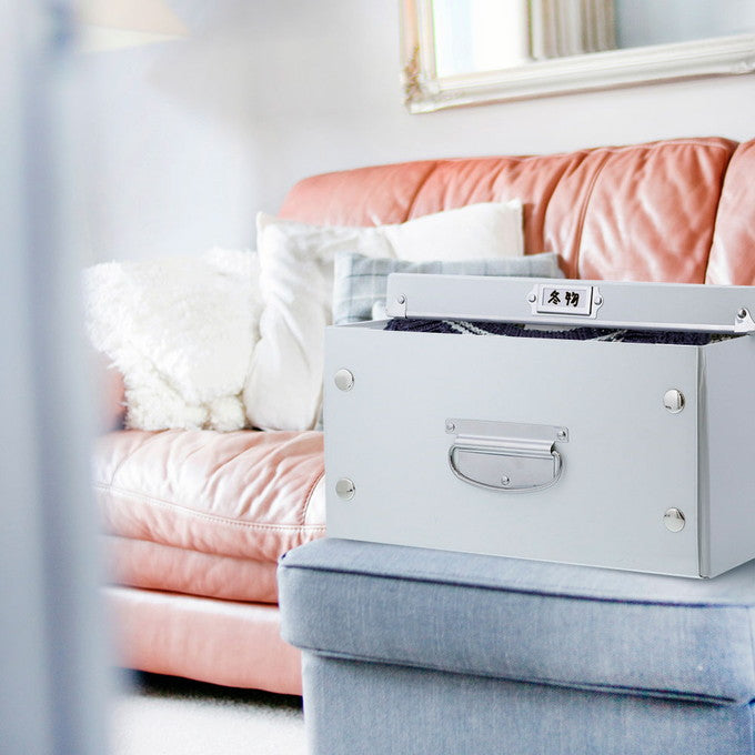 収納ボックス フタ付き おしゃれ 幅29.5cm 奥行き42.5cm 高さ15cm 押入れ収納ボックス ふた付き 折りたたみ 収納箱 衣類 収納ケース 折りたたみ 折り畳み クローゼット