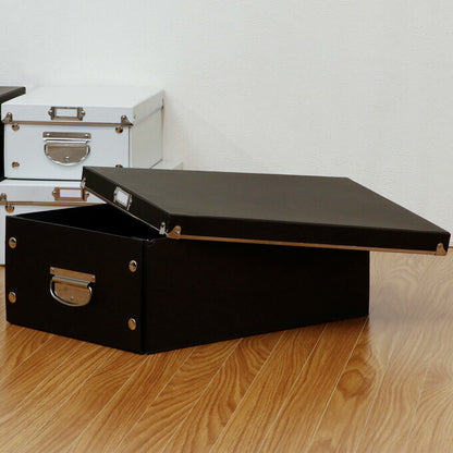 収納ボックス フタ付き おしゃれ 幅29.5cm 奥行き42.5cm 高さ15cm 押入れ収納ボックス ふた付き 折りたたみ 収納箱 衣類 収納ケース 折りたたみ 折り畳み クローゼット