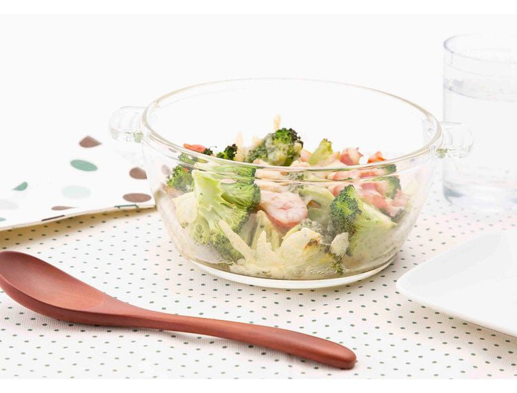 耐熱ガラス 調理鍋 1.0L 電子レンジ&オーブンにも使える 耐熱ガラス鍋 かわいい カーキ LLG484 ロック&ロック レンチン 調理用品(代引不可)