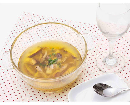 耐熱ガラス 調理鍋 1.0L 電子レンジ&オーブンにも使える 耐熱ガラス鍋 かわいい カーキ LLG484 ロック&ロック レンチン 調理用品(代引不可)