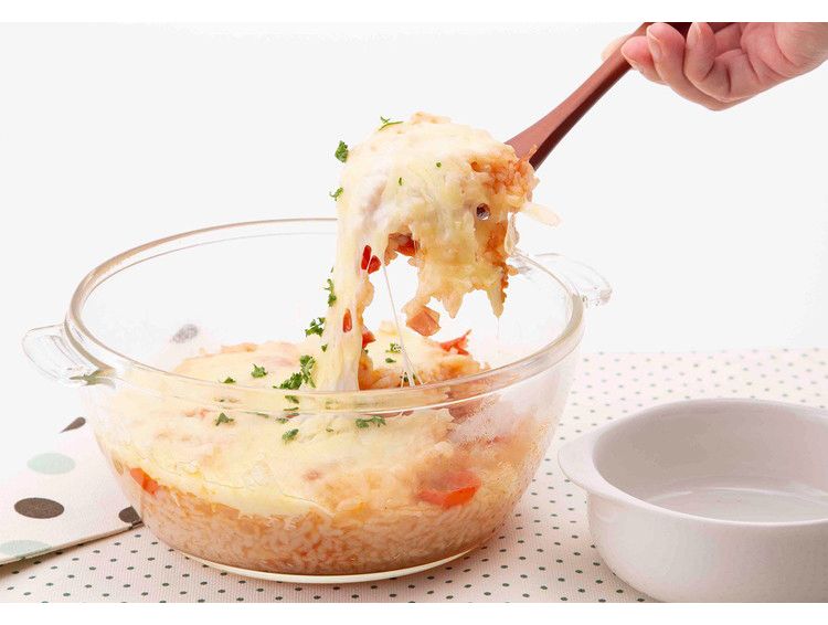 耐熱ガラス 調理鍋 1.5L 電子レンジ&オーブンにも使える 耐熱ガラス鍋 かわいい ピンク LLG485 ロック&ロック レンチン 調理用品(代引不可)