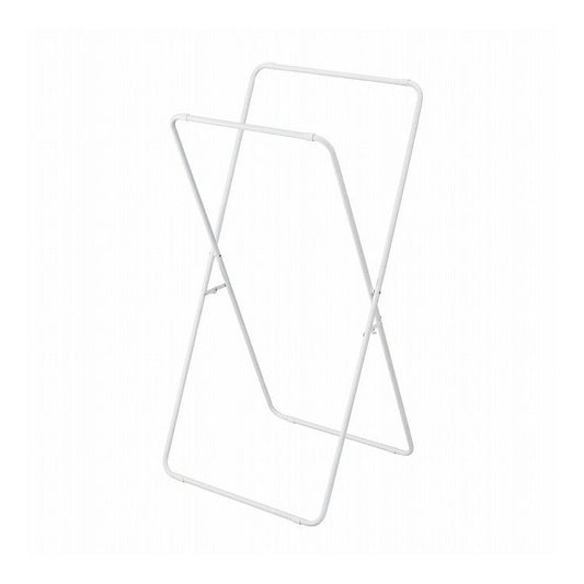 ベストコ 物干し 室内干し X型 組み立て簡単 すっきり コンパクト 幅70×奥行64.5×高さ127cm ホワイト NY-331