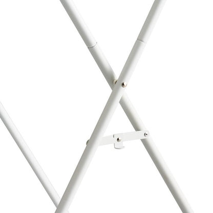 ベストコ 物干し 室内干し X型 組み立て簡単 すっきり コンパクト 幅70×奥行64.5×高さ127cm ホワイト NY-331
