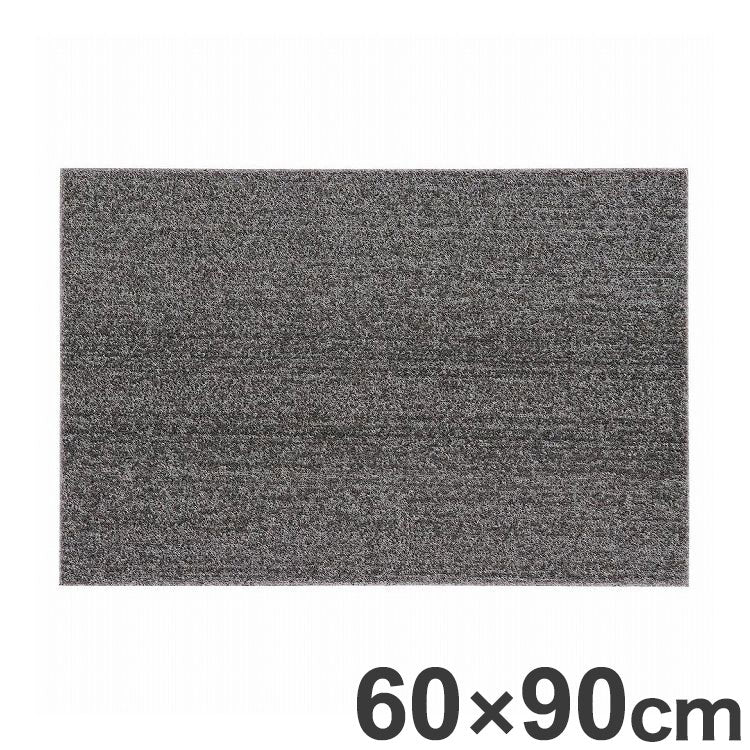 ベストコ 玄関マット 屋外 ソフト 泥落とし 滑り止め 60×90cm グレー ND-3843