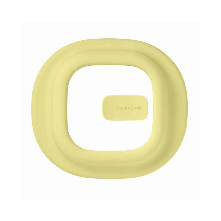 ベストコ ガラス 保存容器 500ml イエロー レシピ付き 電子レンジ オーブン 食洗機対応 LNG481 ロック&ロック ユニクッカー