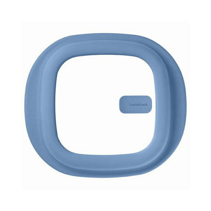 ベストコ ガラス 保存容器 1.5L ブルー レシピ付き 電子レンジ オーブン 食洗機対応 LNG482 ロック&ロック ユニクッカー