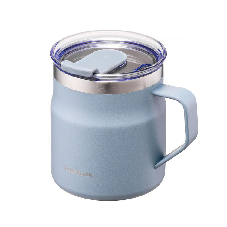 ベストコ マグカップ ふた付き 保温 保冷 ステンレス 355ml ブルー LHC4218SBLU ロック&ロック メトロ