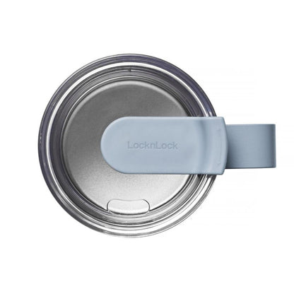 ベストコ マグカップ ふた付き 保温 保冷 ステンレス 600ml 大きめ ブルー LHC4282OBLU ロック&ロック メトロ