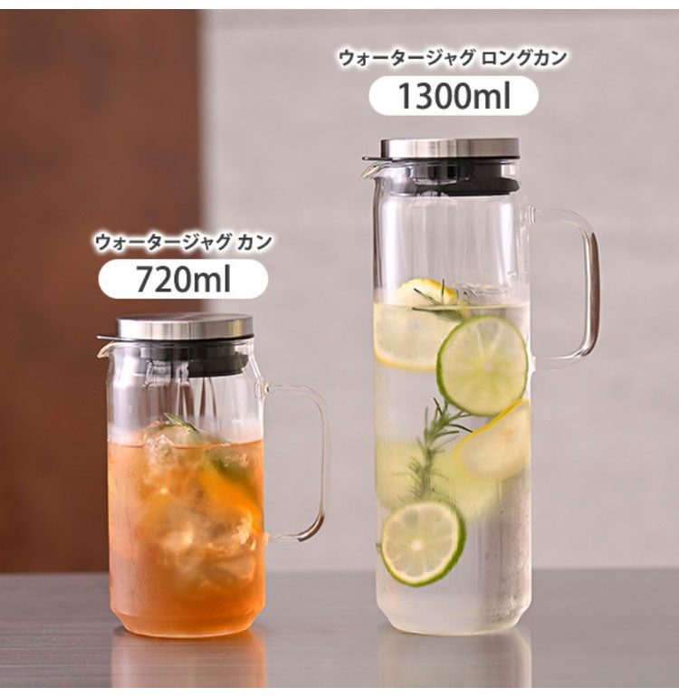 HARIO ウォータージャグ 750ml 耐熱ガラス 食洗機対応 ピッチャー