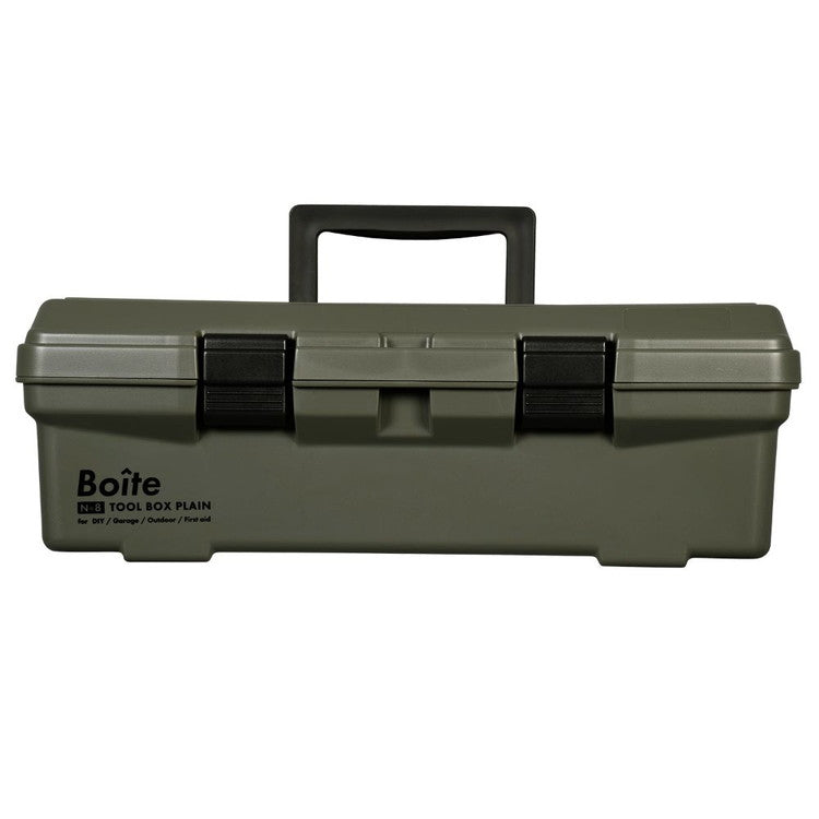 Boite デザインツールボックス ガレージ DIY アウトドア 工具箱 パーツ カーキ MA-4022 おしゃれ