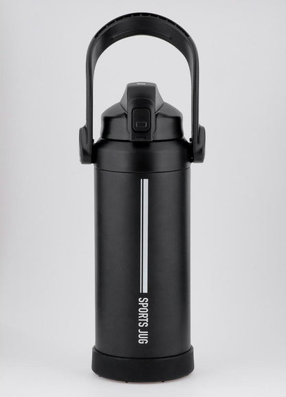 ベストコ ダブルステンレス スポーツジャグ 水筒 2.2L 保冷専用 ブラック NQ-0321