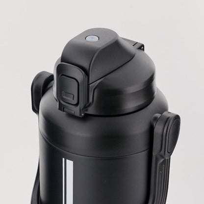 ベストコ ダブルステンレス スポーツジャグ 水筒 3.0L ブラック NQ-0323