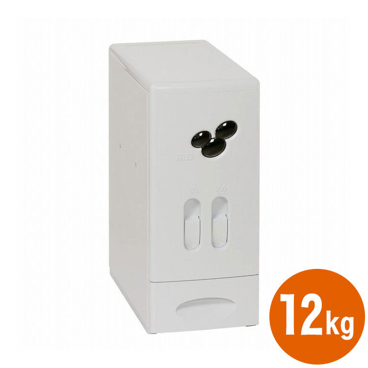 ベストコ 米びつ 12kg 計量機能 スリム 無洗米対応 日本製 オフホワイト MA-3901 ハイザー