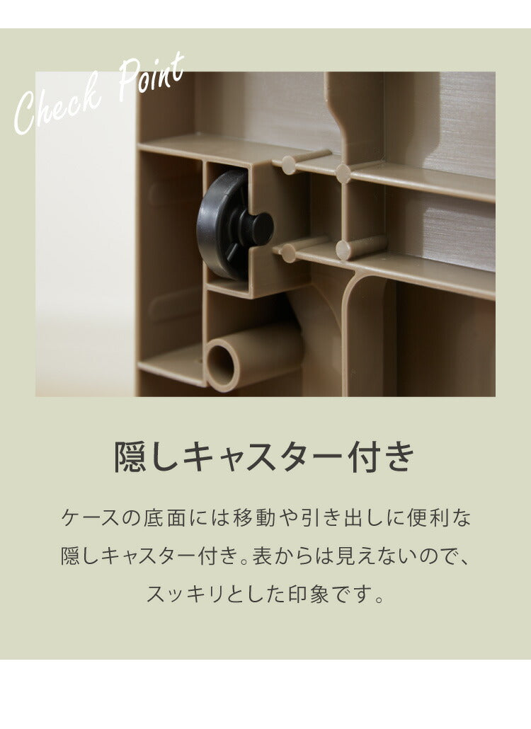 4個セット デザイン収納ケース 幅60 Boite 完成品 日本製 収納ボックス 収納コンテナ 引き出し 衣類収納 リビング 収納 衣類ケース クローゼット 押入れ 大容量 おしゃれ