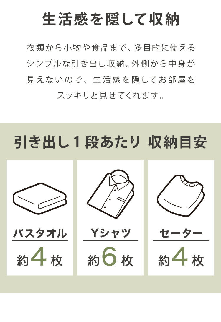 デザイン収納ケース チェスト 幅34 Boite スリム 3段 日本製 収納ボックス コンテナ 引き出し 衣類収納 リビング 収納 衣類ケース クローゼット 押入れ 大容量 おしゃれ