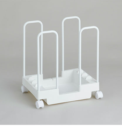 ダンボールストッカー そのまま結束できる 梱包用品まとめて収納 キャスター付き 段ボール ストッカー 収納 コンパクト 台車 押入れ収納 押入れ収納 クローゼット収納 ブラック 黒 DBS 伸晃 Belca