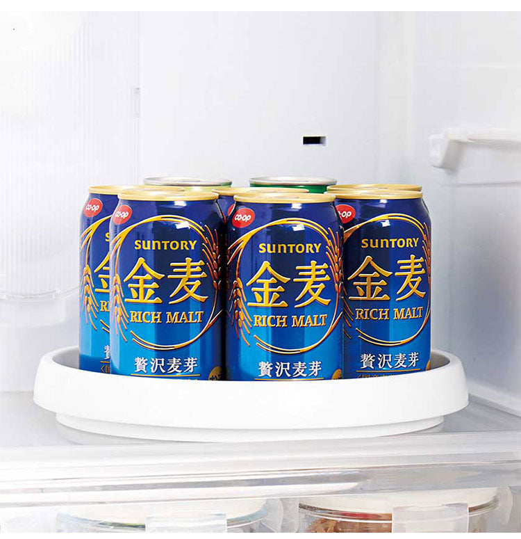 冷蔵庫内 収納上手な3点セット 回転台/ドリンクサーバー/缶ストッカー 冷蔵庫 整理整頓 収納ラック 回転トレー ウォータージャグ コロコロ缶配ストッカー 省スペース