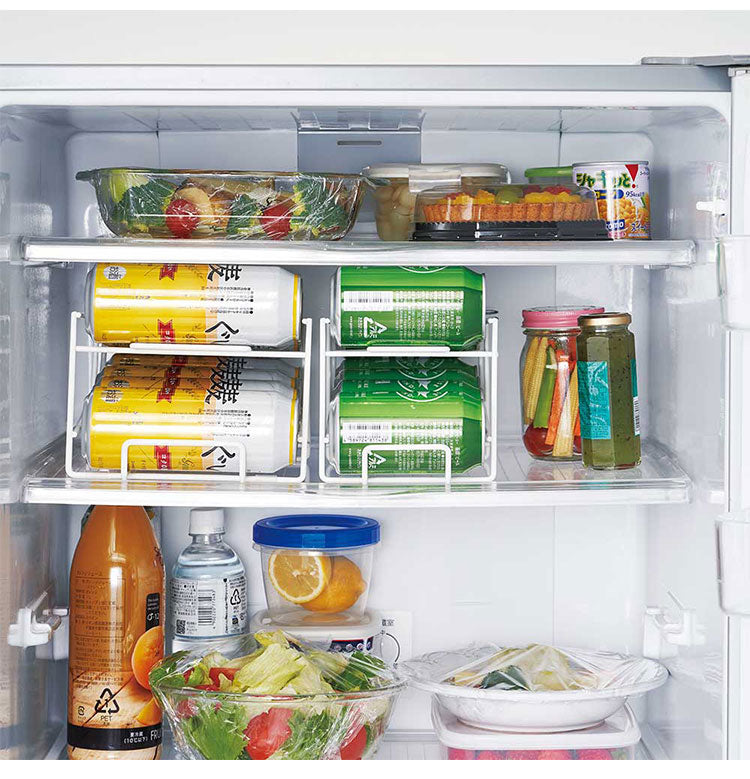 冷蔵庫内 収納上手な3点セット 回転台/ドリンクサーバー/缶ストッカー 冷蔵庫 整理整頓 収納ラック 回転トレー ウォータージャグ コロコロ缶配ストッカー 省スペース