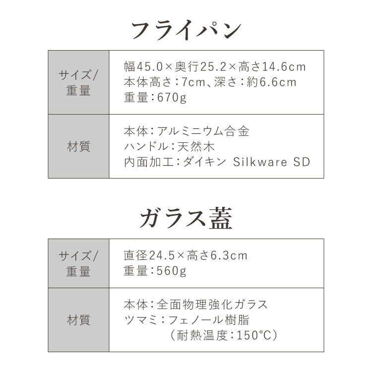 極ふかみ フライパン 蓋セット 24cm PFOAフリー 日本製 ガス火 IH対応 オール熱源 ディープパン 軽量 木柄 鏡面 ダイキン フッ素 焦げ付きにくい お手入れ簡単 フライパン 深型 北陸アルミニウム