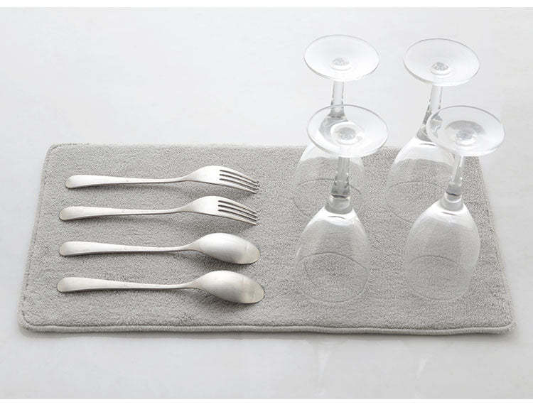 MELIS 水切りラック ワイド 吸水マットセット 幅22 奥行41.5 メリス 水切りかご ステンレス製 シンプル キッチン収納 アーネスト A-77366