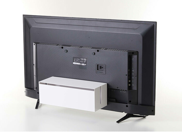 山崎実業 テレビ裏ケーブルボックス スマート smart テレビ裏 背面 ケーブル収納 電源タップ収納 コード整理 ケーブル整理 北欧 おしゃれ