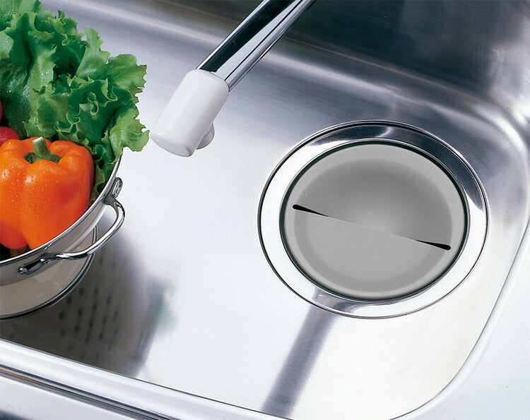 日本製 ベラスコート 抗菌ステンレス ゴミ受け+排水プレート 2点セット 流し用 シンク 排水口 ごみ受け 選べる2サイズ 13.5cm 14.5cm ぬめり ヌメリ 対策 悪臭防止