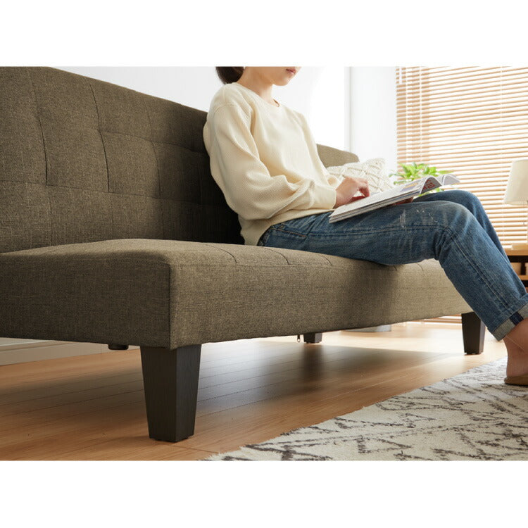 ソファベッド ソファー 2人掛け ソファーベッド リクライニング 幅180 二人掛け ローソファ ローソファー I字 ベンチソファ デザイナーズ 北欧 シンプル 一人暮らし(代引不可)