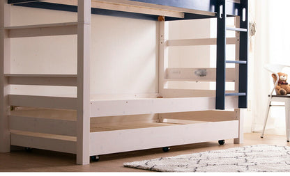 3段ベッド 三段ベッド 親子ベッド 耐荷重900kg 子供用 大人用 子供部屋 コンセント付き ライト付き キャスター 木製ベッド フック付き すのこ ベッド 天然木 パイン材 北欧 おしゃれ ゲストハウス(代引不可)