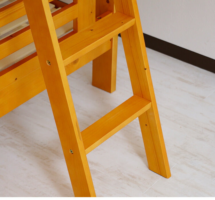 2段ベッド 二段ベッド 子供用 大人用 子供部屋 コンセント付き ライト付き 木製ベッド すのこ ベッド 天然木 パイン材 コンパクト 北欧 おしゃれ ゲストハウス(代引不可)