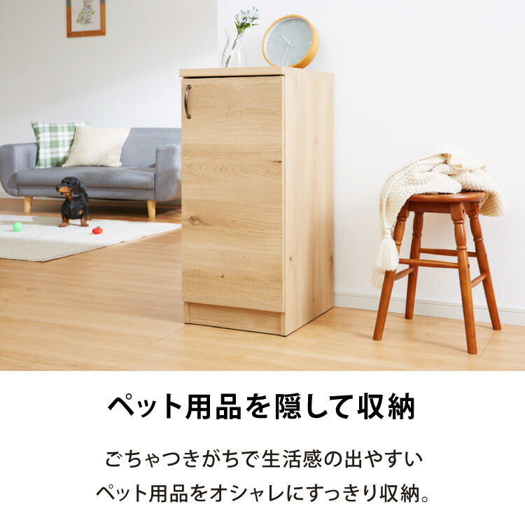 日本製 職人が考えた ペット 収納庫 ペットシーツ 400枚収納 大容量 組立不要 完成品 大型ペットシーツ ペットシーツ収納対応 扉がゆっくり閉まる ドッグフード収納 犬 猫 収納庫(代引不可)