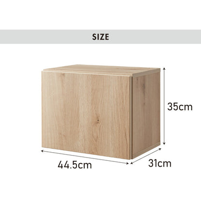 Petofun 職人が考えた 壁掛け キャットステップ キャビネット 猫ハウス 木製 日本製 完成品 キャットウォーク キャットハウス キャットタワー ネコベッド 大型ネコ 取付簡単