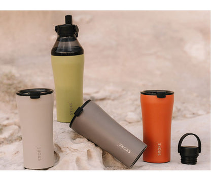 STTOKE ストーク セラミック タンブラー 470ml Gサイズ ミルクOK パッキン 完全密閉 漏れない 完全止水 保冷 保温 広口 洗いやすい ジャストサイズ デスクワーク ドライブ【送料無料】