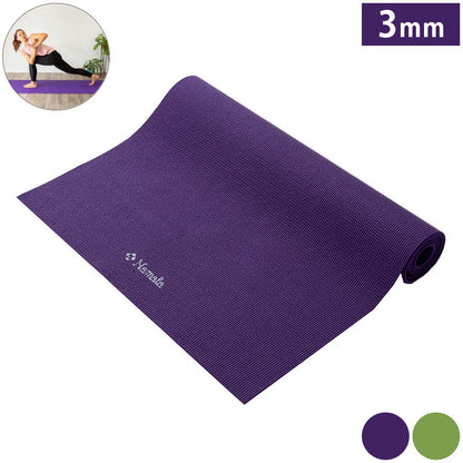 NAMALA ヨガマット3mm ヨガ ストレッチ エクササイズ 体操 運動 スポーツ ヨーガ ピラティス 厚手 滑りにくい 初心者 瞑想 ビギナー おしゃれ 体操 ウェア トレーニング ナマラ(代引不可)