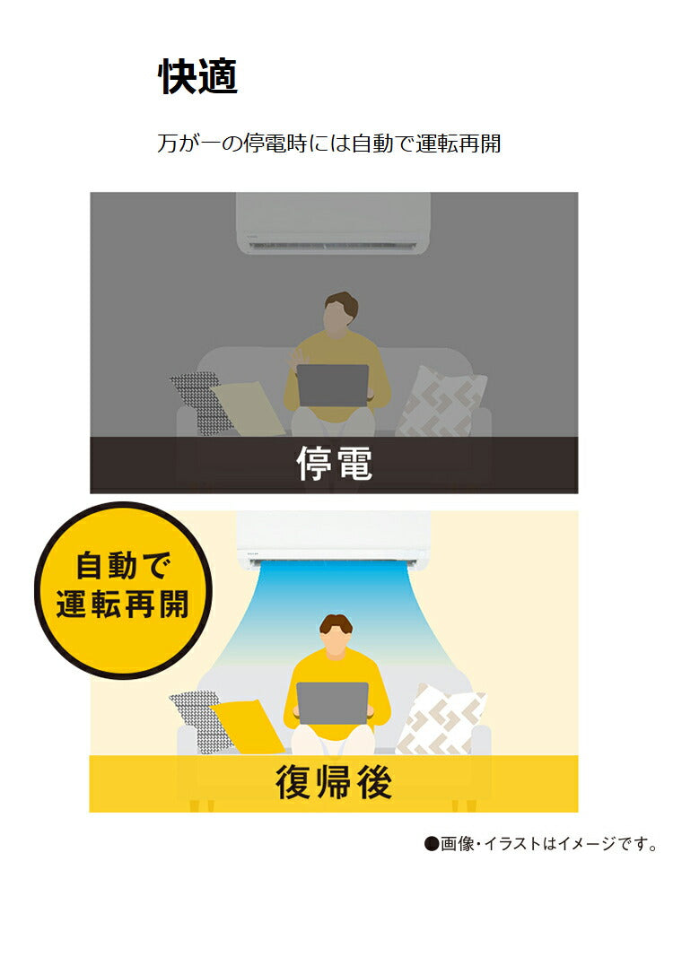 東芝 エアコン RAS-U221M(W) 主に6畳用 2.2kW 大清快 冷房 6畳 TOSHIBA 単相100V RAS-U221M(W) ルームエアコン 冷暖房