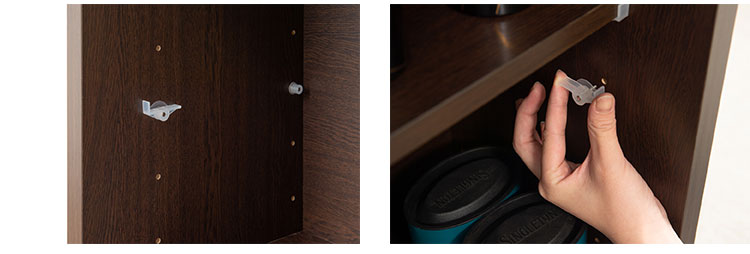 Hinata 日向シリーズ 和モダン引戸キャビネット 幅120.5 奥行30 高さ86.5 キャビネット ブラウン 日本製 国産 完成品 収納 お洒落 一人暮らし 棚 サイドボード DVD 本 収納家具 チェスト リビング(代引不可)