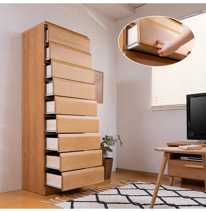日本製 完成品 収納 幅60cm 収納棚 衣替え 寝室 衣類収納 ナチュラル 北欧ナチュラル ブラウン リビング 小物収納 雑貨 大容量 大量収納 シンプル チェスト 天然木(代引不可)
