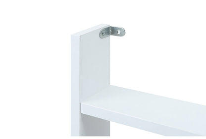 薄型マガジンラック 幅36cm ホワイト スリム 北欧 壁 コンパクト 省スペース 玄関収納 壁面収納 玄関 スリッパ ラック 部屋 家具 木製 トイレラック ルームシューズ 薄型 スリッパ収納 ギフト(代引不可)