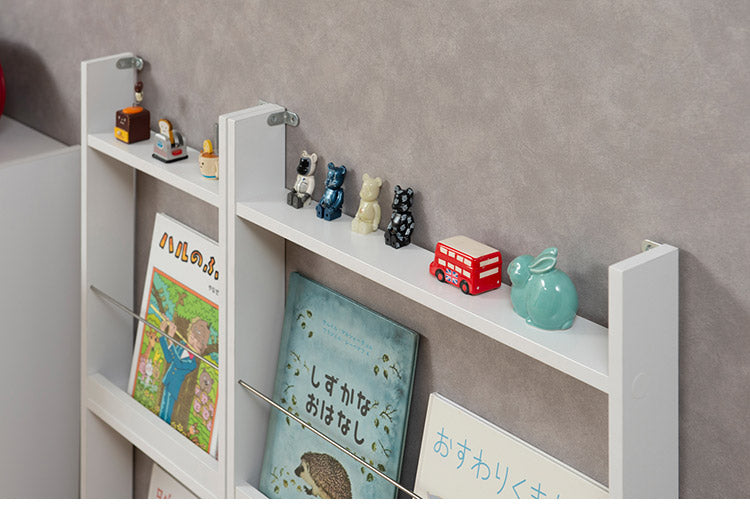 薄型マガジンラック 幅36cm ホワイト スリム 北欧 壁 コンパクト 省スペース 玄関収納 壁面収納 玄関 スリッパ ラック 部屋 家具 木製 トイレラック ルームシューズ 薄型 スリッパ収納 ギフト(代引不可)