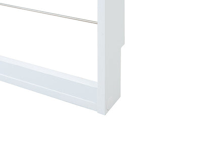 薄型マガジンラック 幅60cm ホワイト スリム 北欧 壁 コンパクト 省スペース 玄関収納 壁面収納 玄関 スリッパ ラック 部屋 家具 木製 トイレラック ルームシューズ 薄型 スリッパ収納 ギフト(代引不可)