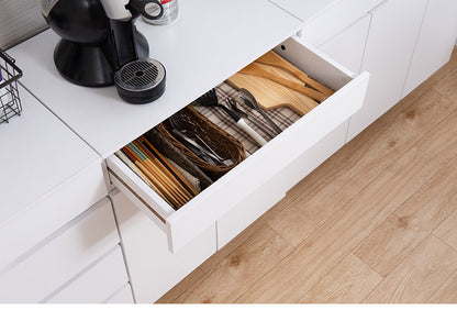 WHITE LIV 幅60 奥行40 高さ80 キャビネット ホワイト フレンチシャビー リビングボード 本棚 棚 サイドボード リビング 家具 キッチン 引き出し付き お洒落 木製 収納棚 扉付き 扉付 おしゃれ 収納(代引不可)