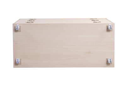 シルバー取っ手が華やかな桐クローゼットチェスト 幅99.5 奥行44 高さ61cm 3段タイプ キャスター付き 生地仕上げ 日本製 完成品(代引不可)