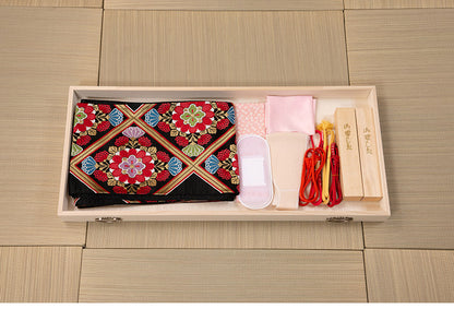 シルバー取っ手が華やかな桐クローゼットチェスト 幅99.5 奥行44 高さ24.5cm 3段タイプ上置き兼用 生地仕上げ 日本製 完成品(代引不可)